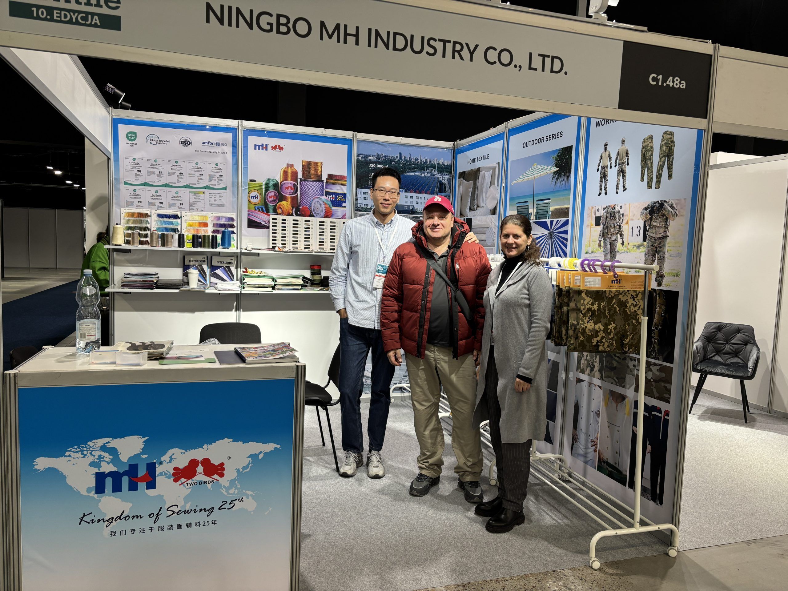 逐新拓市 探索發(fā)展 | 國貿(mào)事業(yè)部亮相第十屆波蘭紡織及制衣工業(yè)展覽會